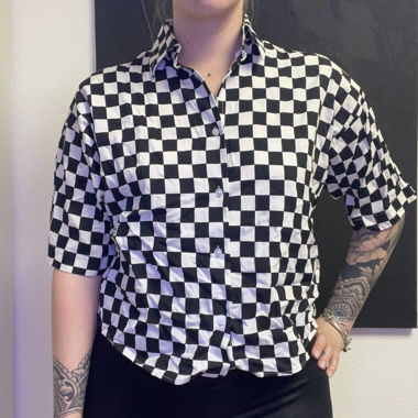 Love Too True LTT Checkered short-sleeve shirt