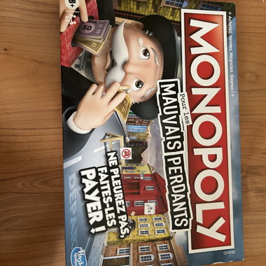 Monopoly Mauvais Perdants