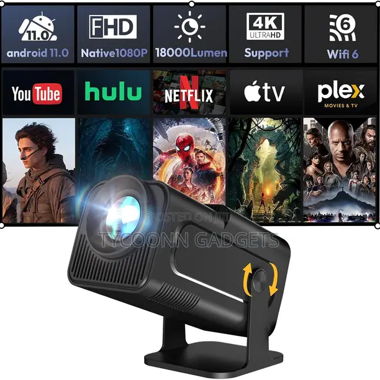 NEW, FULL HD LED Projector Android, Netflix, Disney