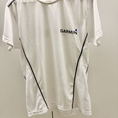 T-shirt sportivo bianco Garmin M