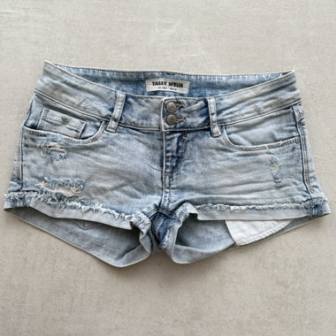 Tally Weijl Jeansshorts 34 hellblau