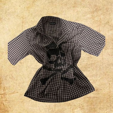 Plaid Blouse