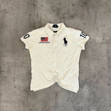 Vintage Ralph Lauren USA Big Pony Polo Shirt (S)