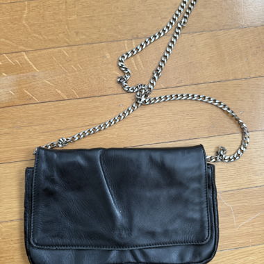 Borsa vintage in pelle vera