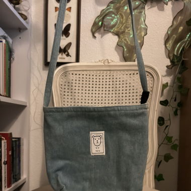 jfashion cute jeans crossbody bag