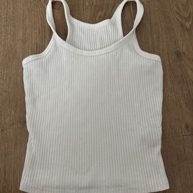 weisses Tanktop