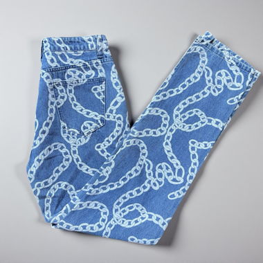 Vintage Missue Chain Jeans - S (36)