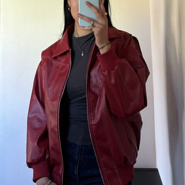 Red Leather Jacket