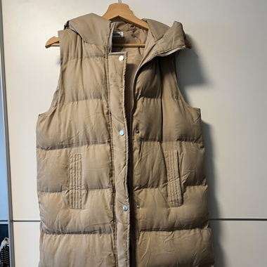 Weste Beige
