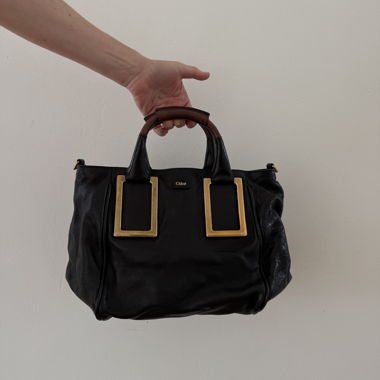 Chloé Ledertasche schwarz