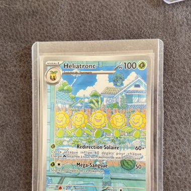 Carte Pokémon Héliatrone mascarade crépusculaire 