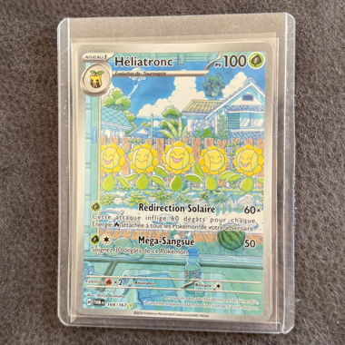 Carte Pokémon Héliatrone mascarade crépusculaire 