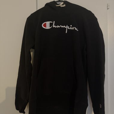 Champion Black Hoodie