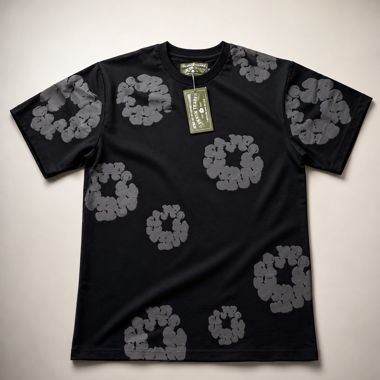 T-shirt Denim Tears nero