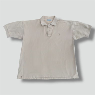 Yves Saint Laurent vintage beige polo  