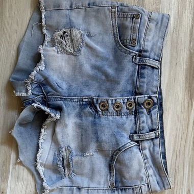 Mini short en jean