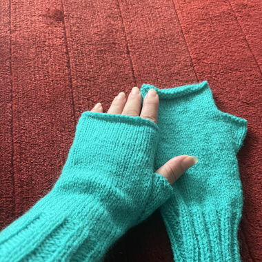 Handarbeit Damen Handschuhe 12
