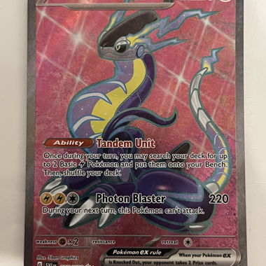 Miraidon ex Pokémon Card