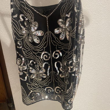 sequin top