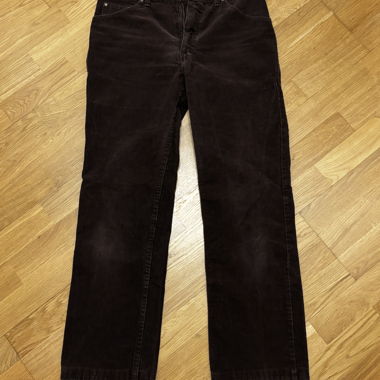 Pantaloni di velluto a coste Wrangler marroni