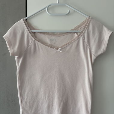 T-shirt rosa Hollister