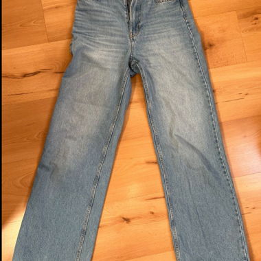 H&M Wide Regular Fit Jeans Ultra High Waist 34