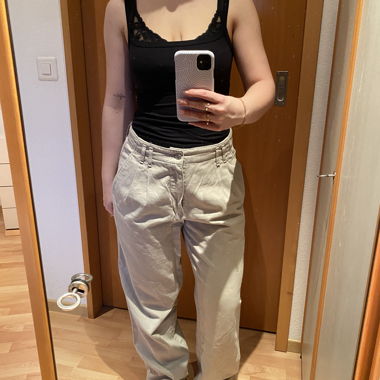 Pantalon en jean MAC beige