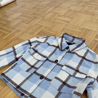 Jacke mit Karomuster