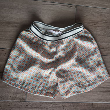 Shorts fantasia donna seta