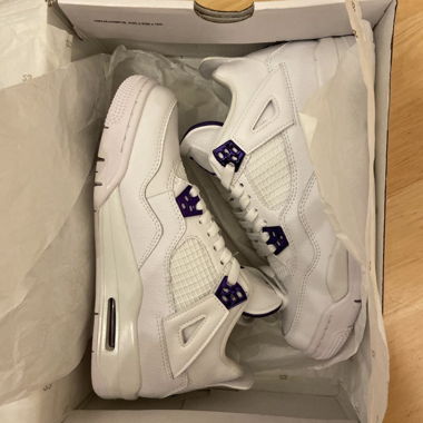 Jordan 4 Retro Metallic Purple