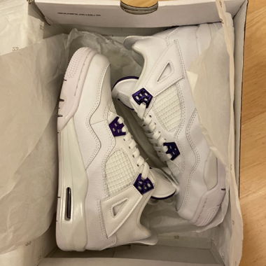 Jordan 4 Retro Metallic Purple