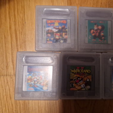 Game boy color super mario1-3donkey kong 3,5