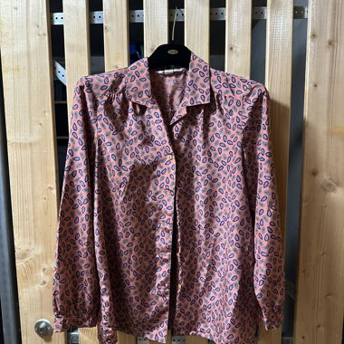 Blouse à motifs avec manches longues, env. taille S