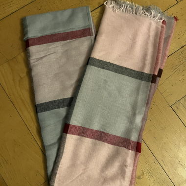 4YOU Pink karierter Schal