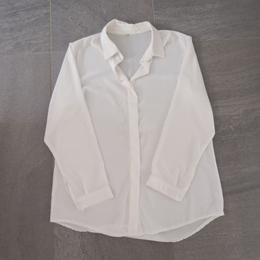 Halbtransparente Bluse