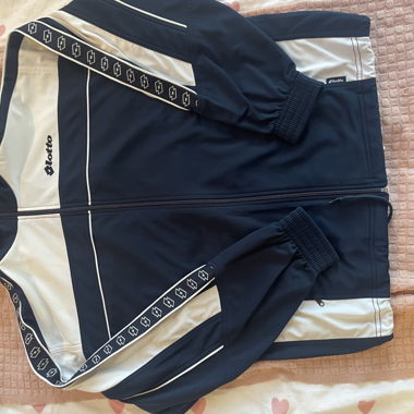 90er Jahre Lotto Vibtage Trainingsjacke