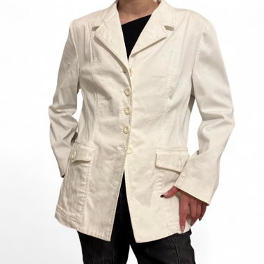 white blazer