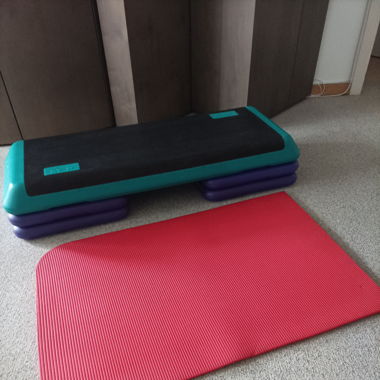 Profi Stepper,mit Gymnastik Matte