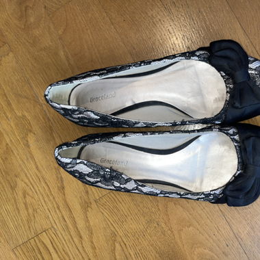 Ballerines en dentelle