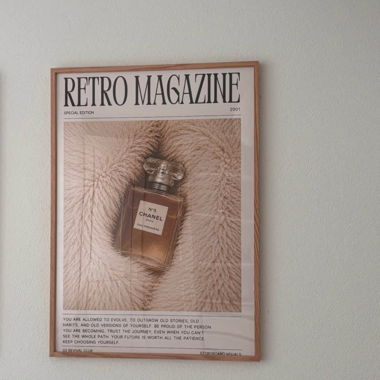 Retro Magazine Poster
