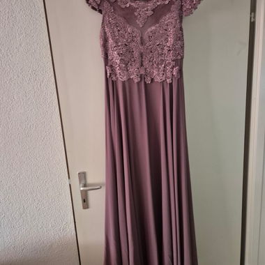 Abito da sera color malva