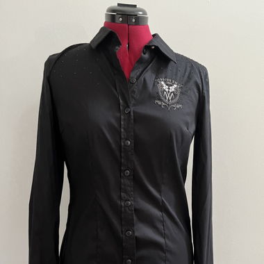 Schwarze Bluse