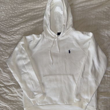 Ralph Lauren white hoodie - Size L