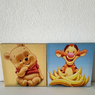 Tableaux Disney Winnie l'Ourson et Tigrou