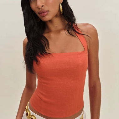 Top Reformation (Malika Linen)