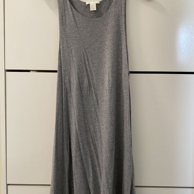 Abito in Viscosa Basic H&M Grigio, Taglia S