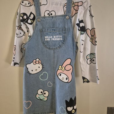 Robe pull Hello Kitty set 116