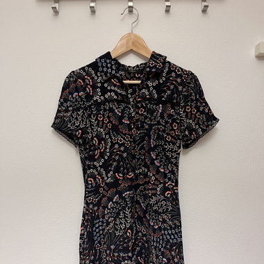 Robe florale - Mavi