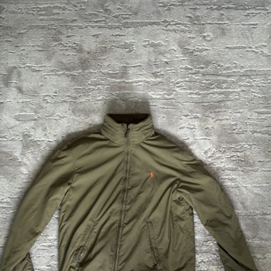 Green olive Polo Jacket