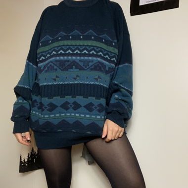 Vintage knitted sweater